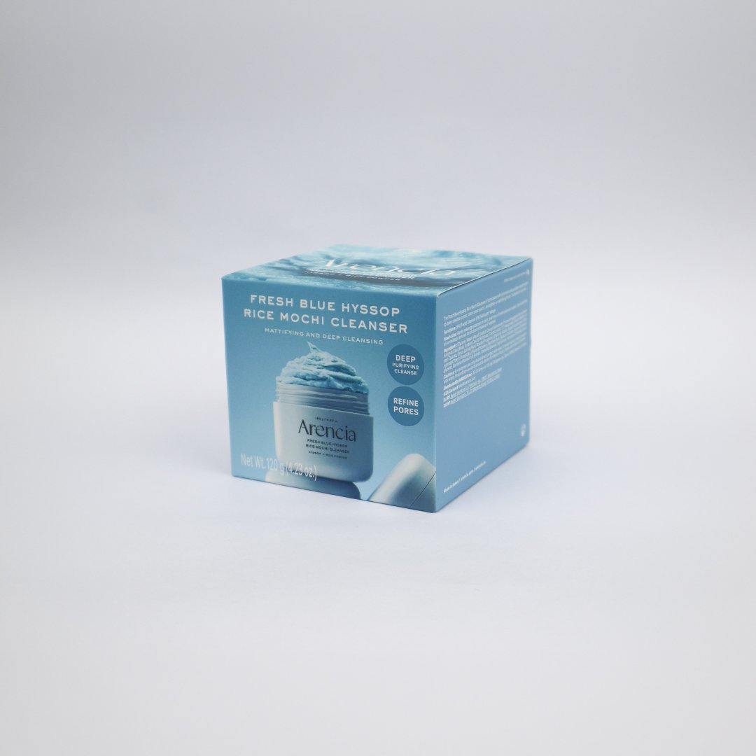 Arencia Fresh Blue Hyssop Rice Mochi Cleanser 120 g thumbnail 5