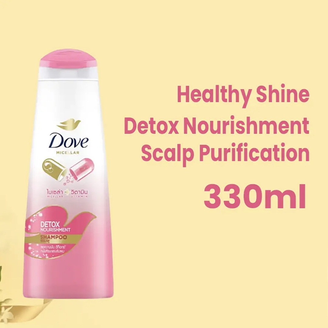 Dove Detox Nourishment Shampoo - 330ml