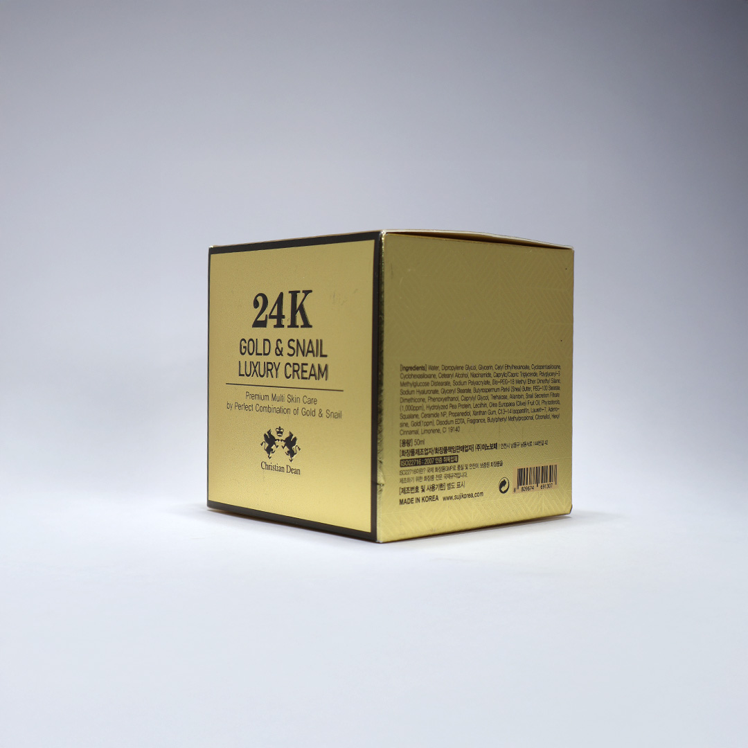 Christian Dean 24K Gold & Snail Luxury Cream 50 ml thumbnail 5