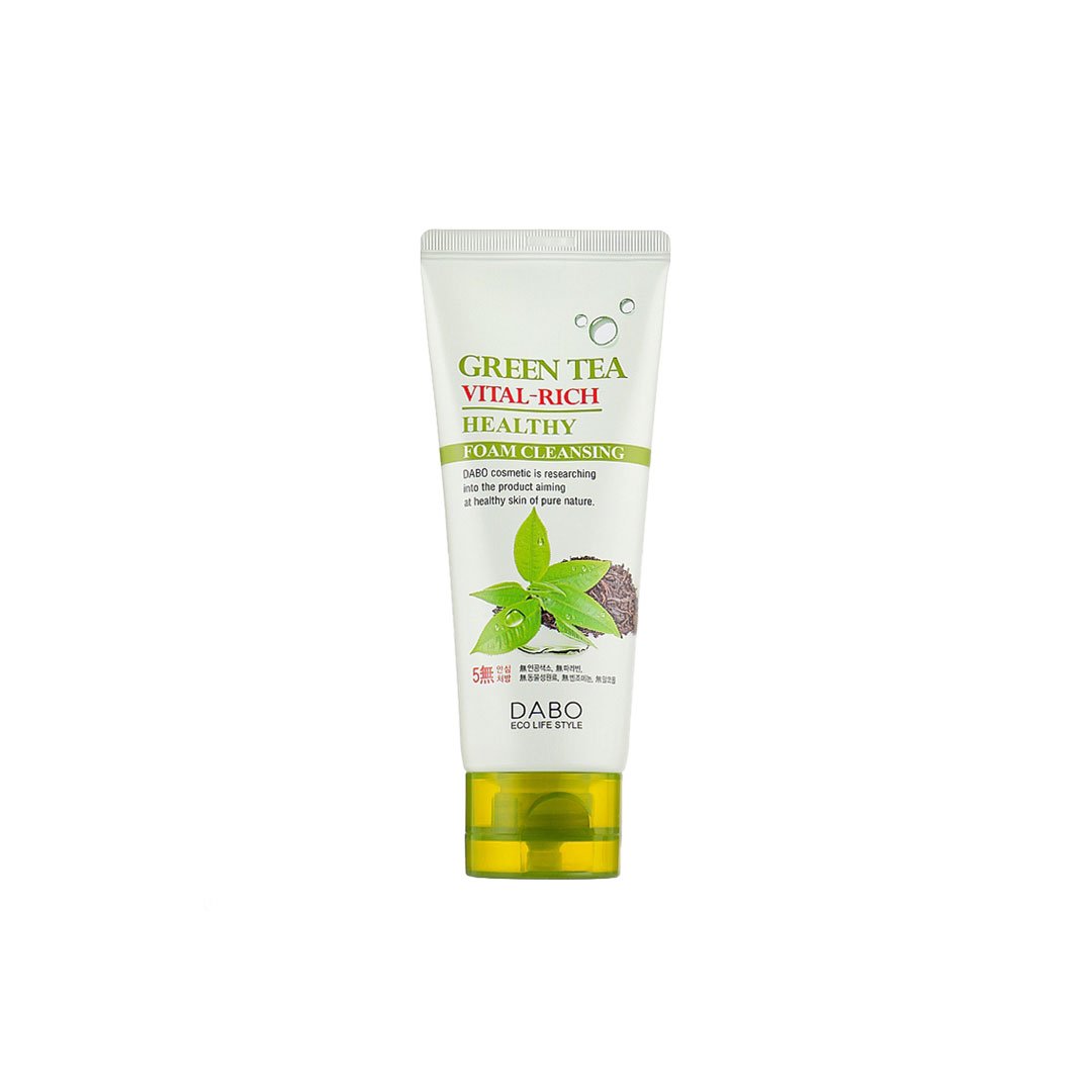 Dabo Green Tea Vital-Rich Healthy Foam Cleanser 100 ml thumbnail 2