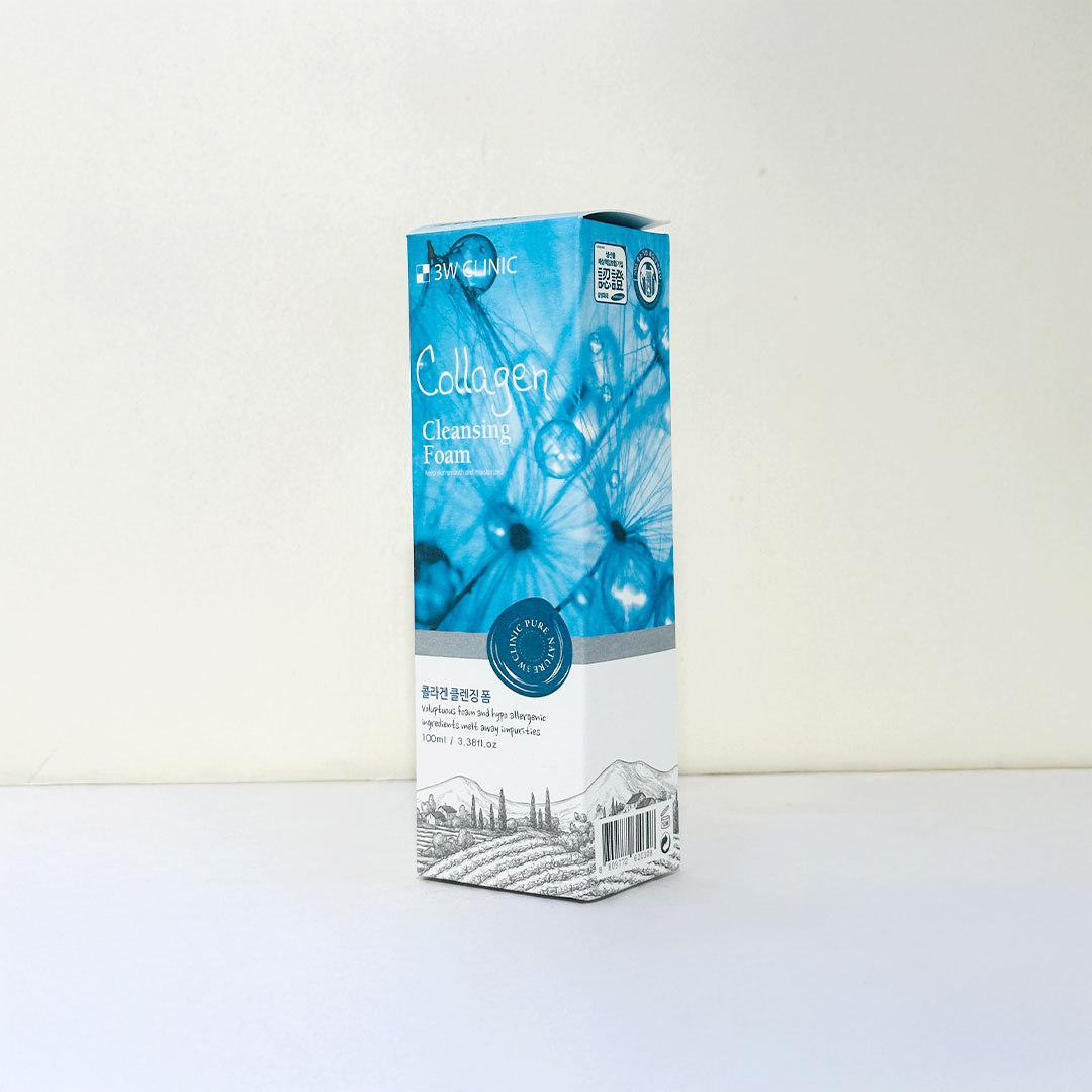 3W Clinic Collagen Cleansing Foam 100 ml thumbnail 5