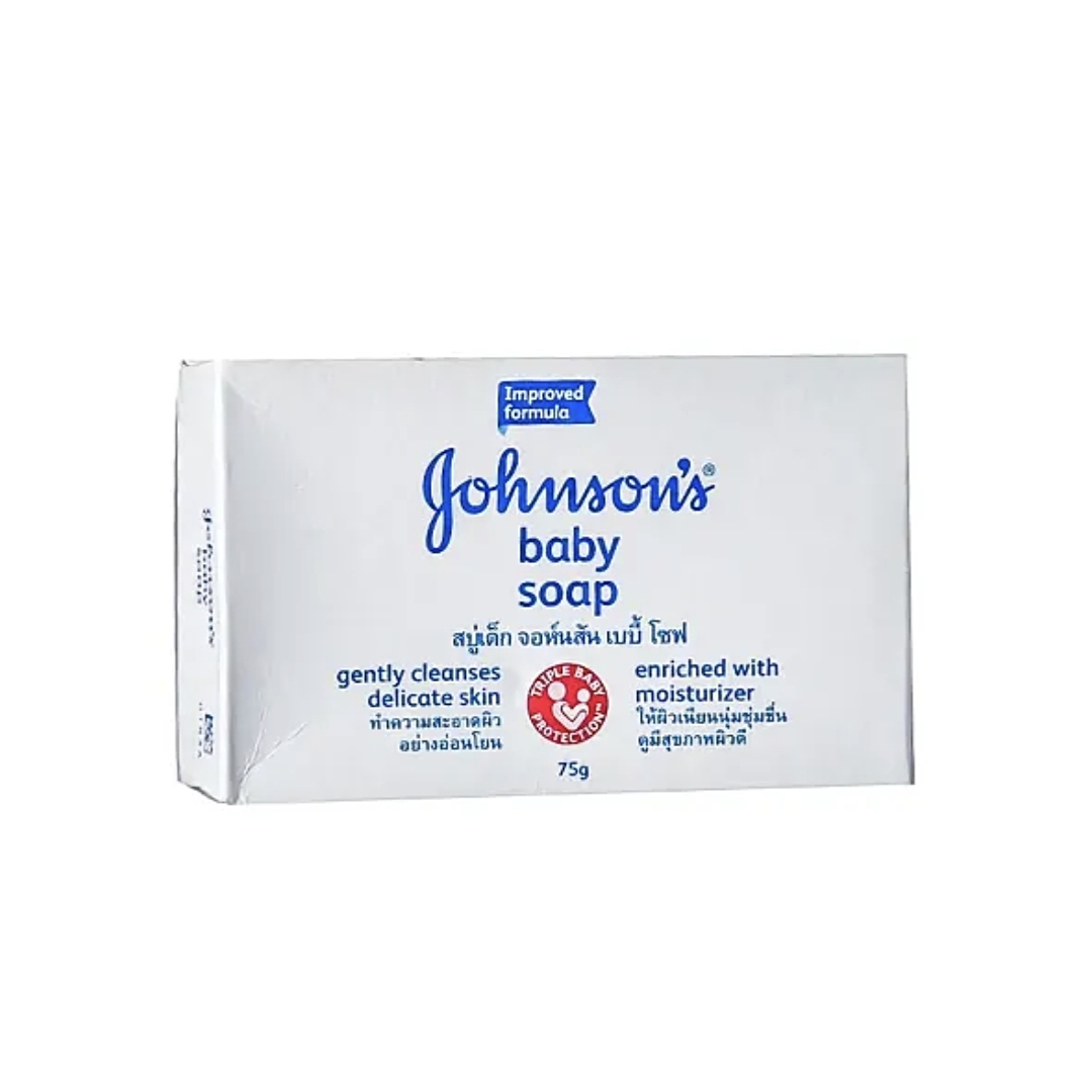 Johnsons Baby Soap Enriched with Moisturizers- 75g