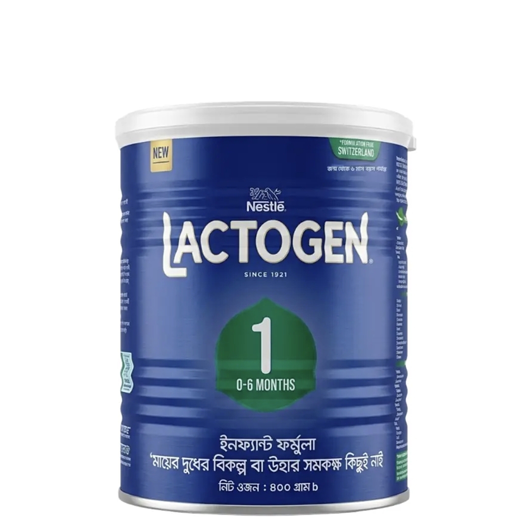 Nestle Lactogen 1 Baby Milk Tin (0-6m) - 400g