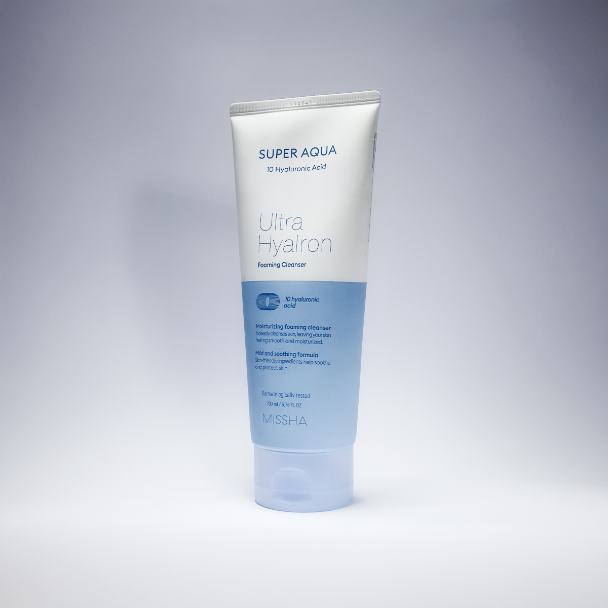 Missha Super Aqua Ultra Hyalron Foaming Cleanser 200 ml