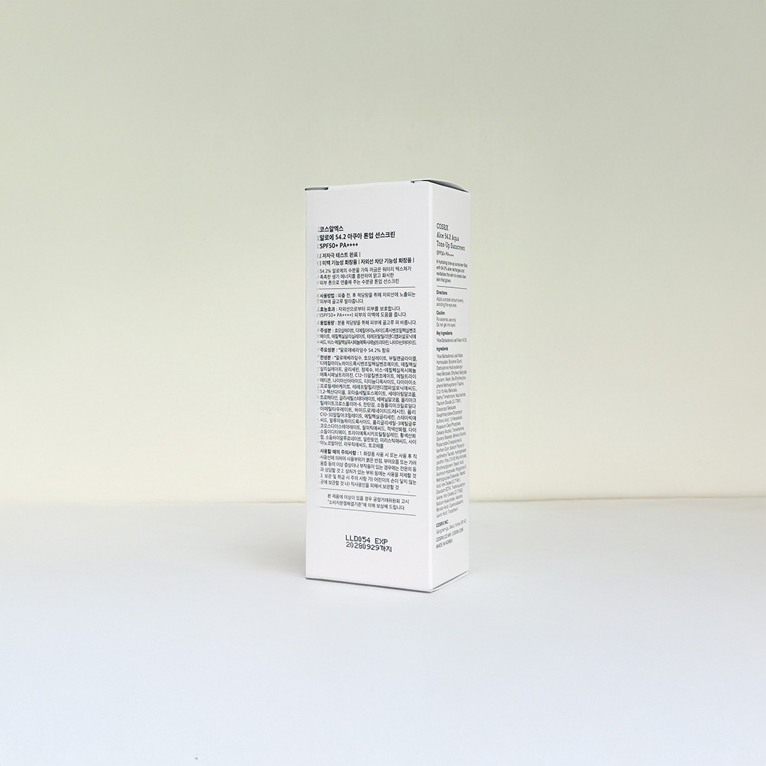 Cosrx Aloe 54.2 Aqua Tone-Up Sunscreen SPF50+ PA++++ 50 ml thumbnail 3