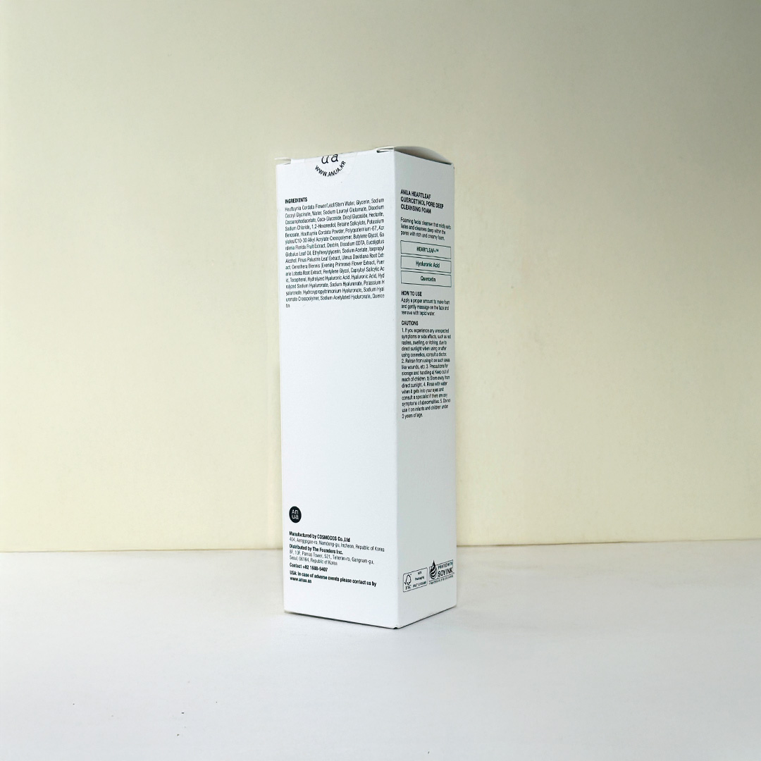 Anua Heartleaf Quercetinol Pore Deep Cleansing Foam thumbnail 3