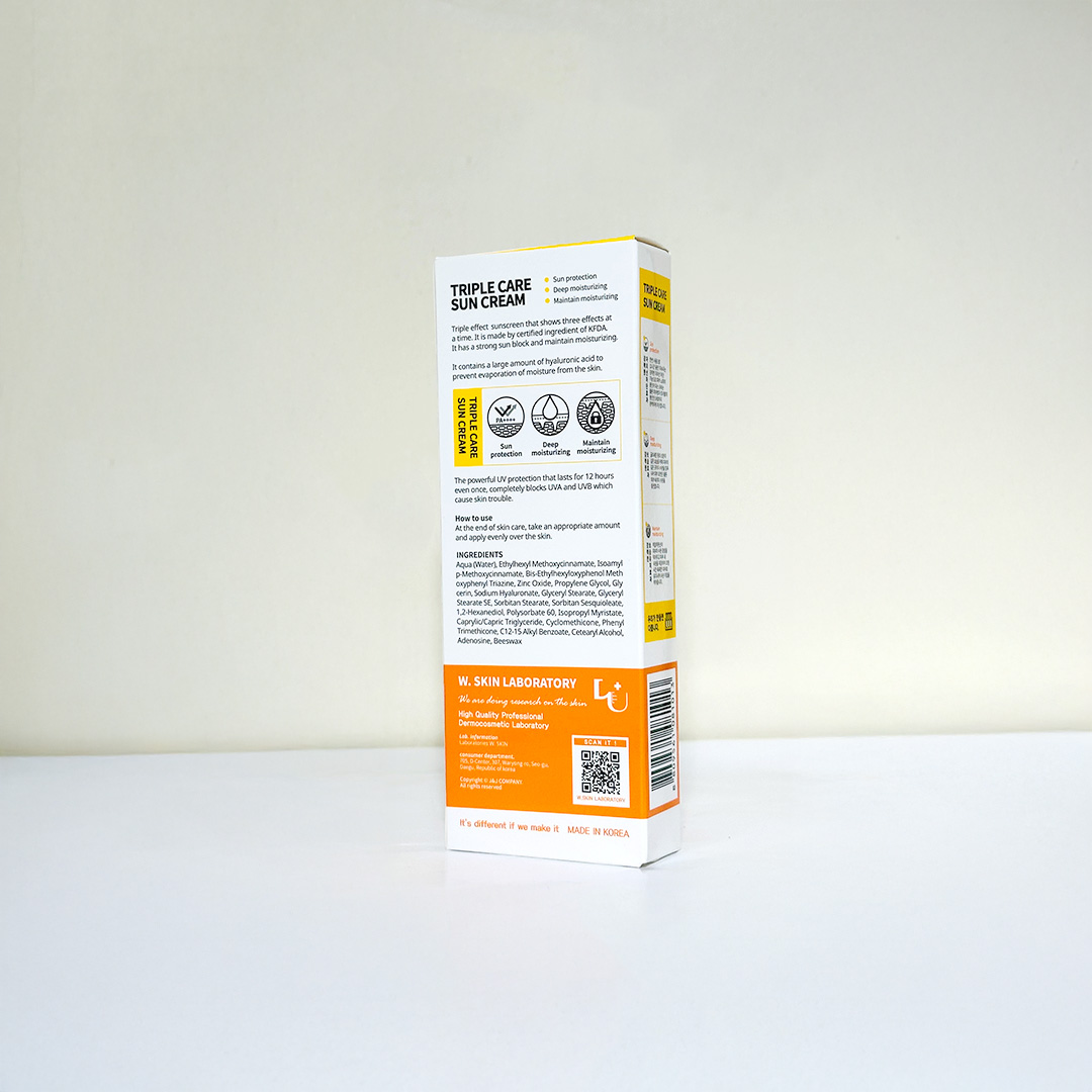 W.Skin Laboratory Triple Care Sun Cream Spf 50+ 60 g thumbnail 4