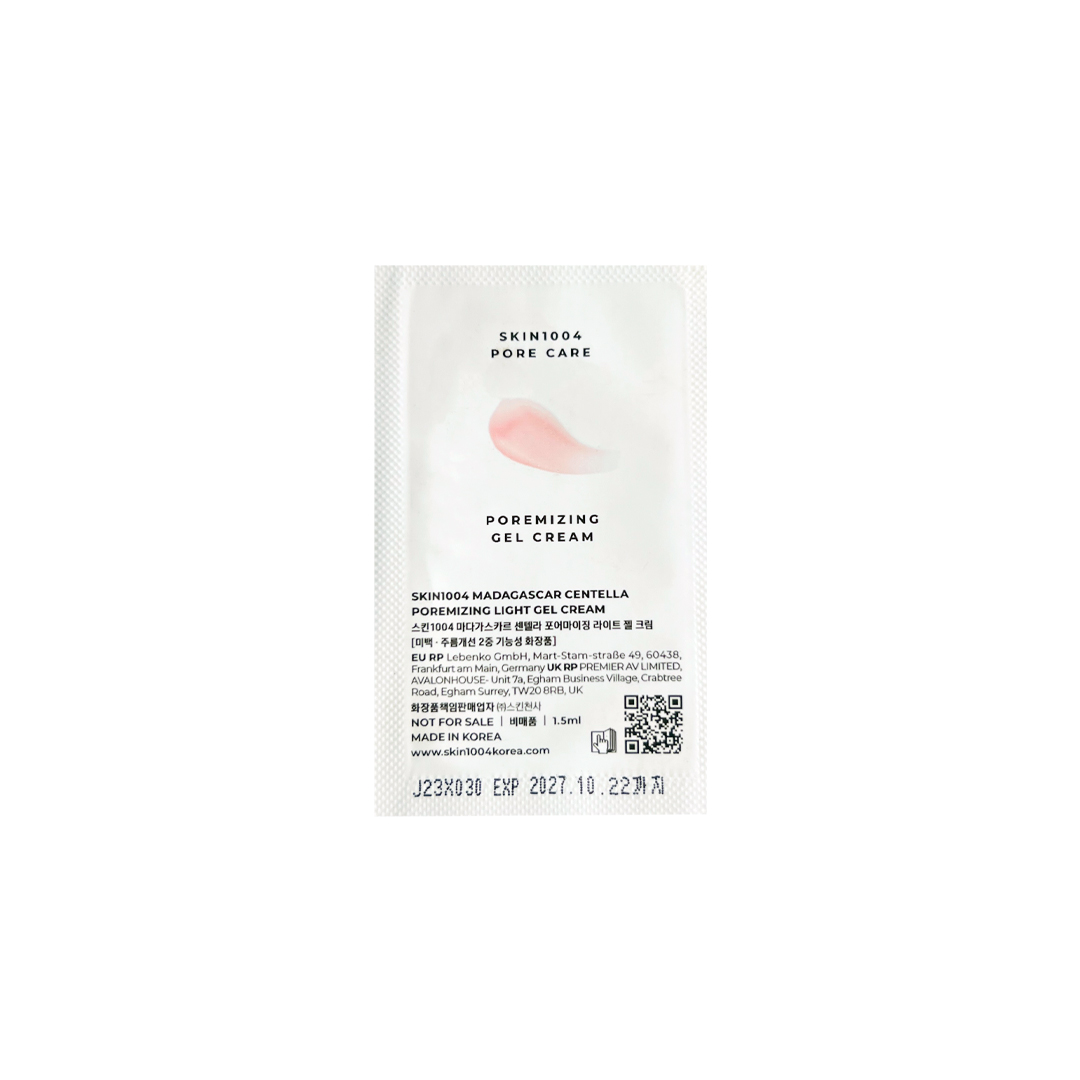 SKIN1004 Madagascar Centella Poremizing Light Gel Cream 1.5 ml thumbnail 2