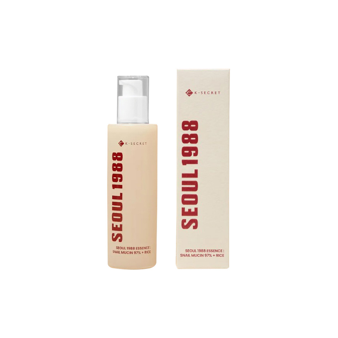 K-Secret Seoul 1988 Essence:Snail Mucin 97% + Rice 100 ml thumbnail 2