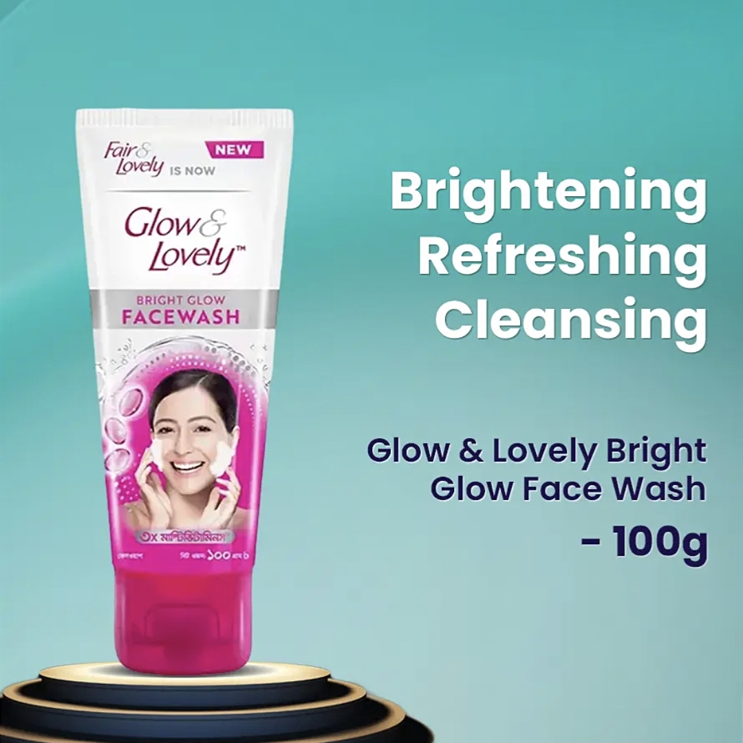 Glow & Lovely Bright Glow Face Wash - 100g