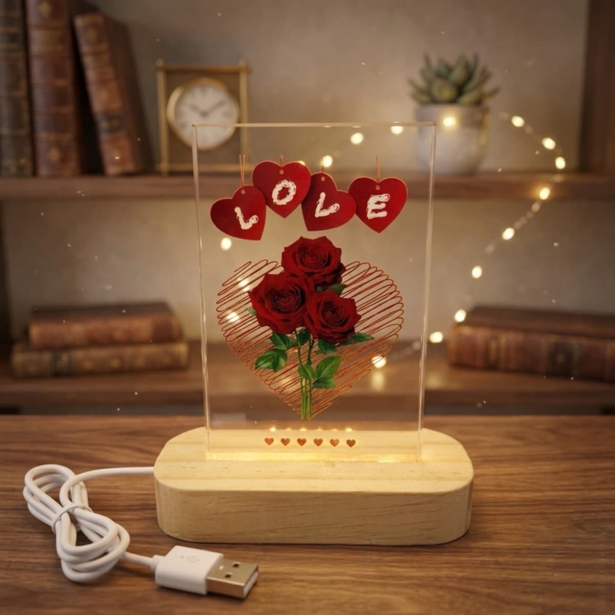 3D Acrylic LED Night Lamp L0017