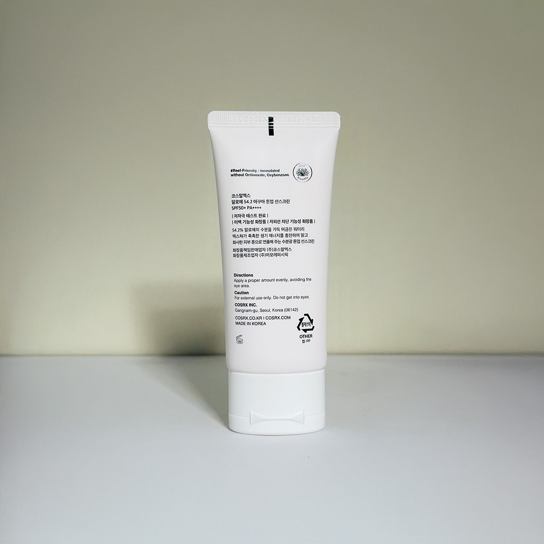 Cosrx Aloe 54.2 Aqua Tone-Up Sunscreen SPF50+ PA++++ 50 ml thumbnail 6