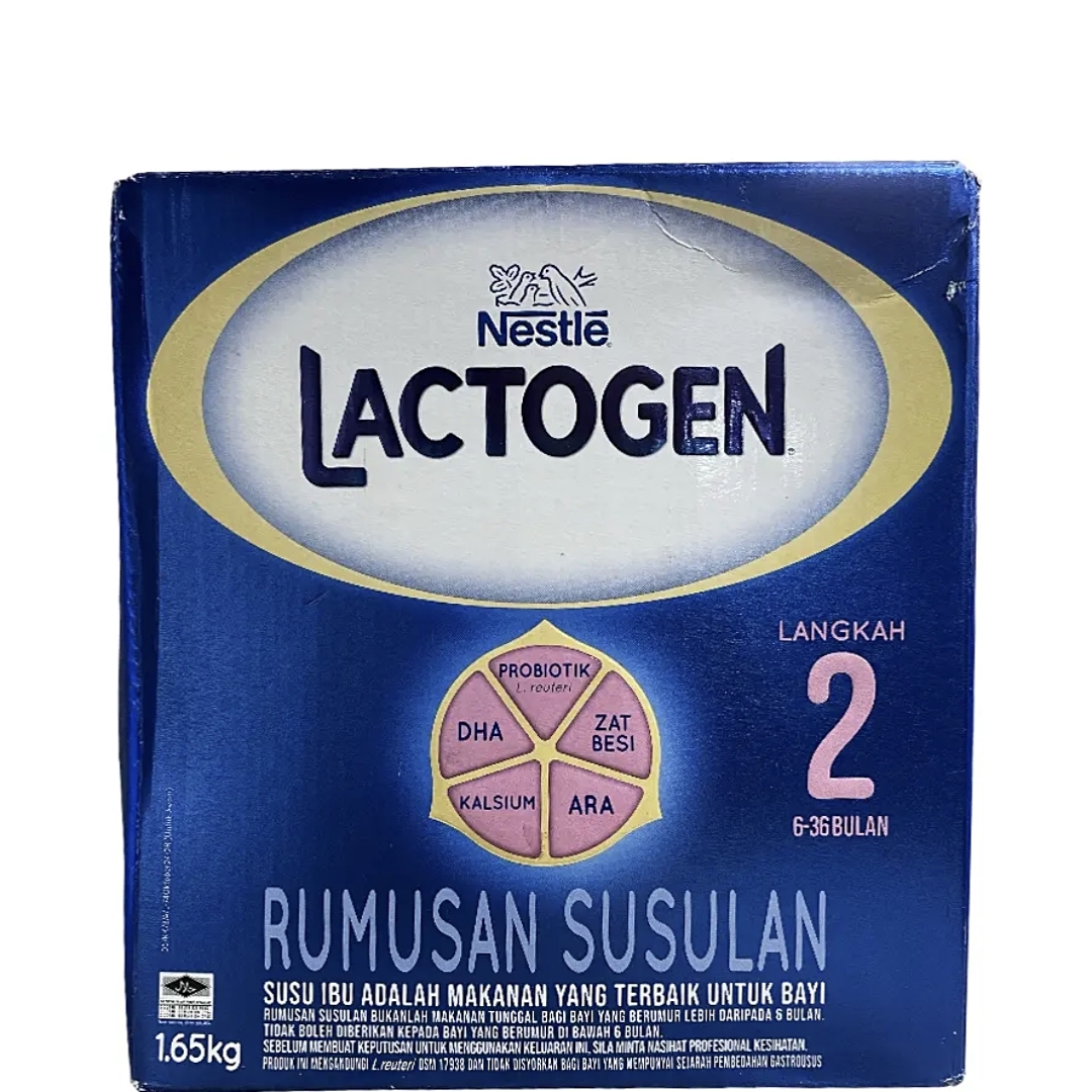 Nestle Lactogen 2 Baby Milk Follow-up Formula (6m to 3Years) - 1.65kg