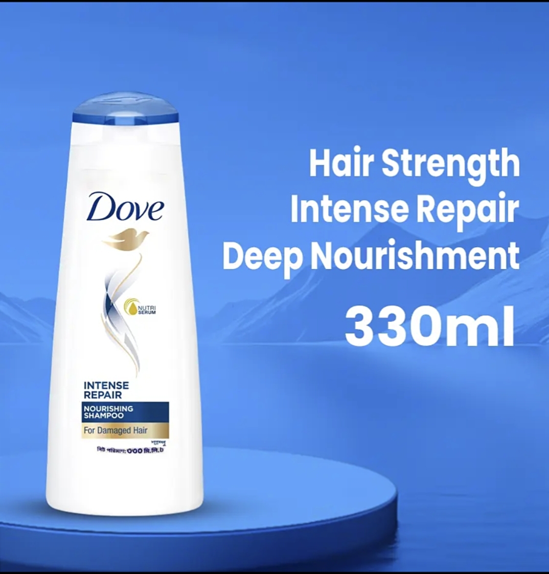 Dove Intense Repair Nourishing Shampoo - 330ml