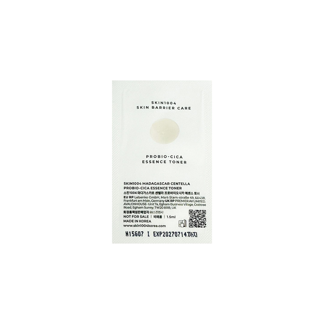 SKIN1004 Madagascar Centella Probio-Cica Essence Toner 1.5 ml thumbnail 2