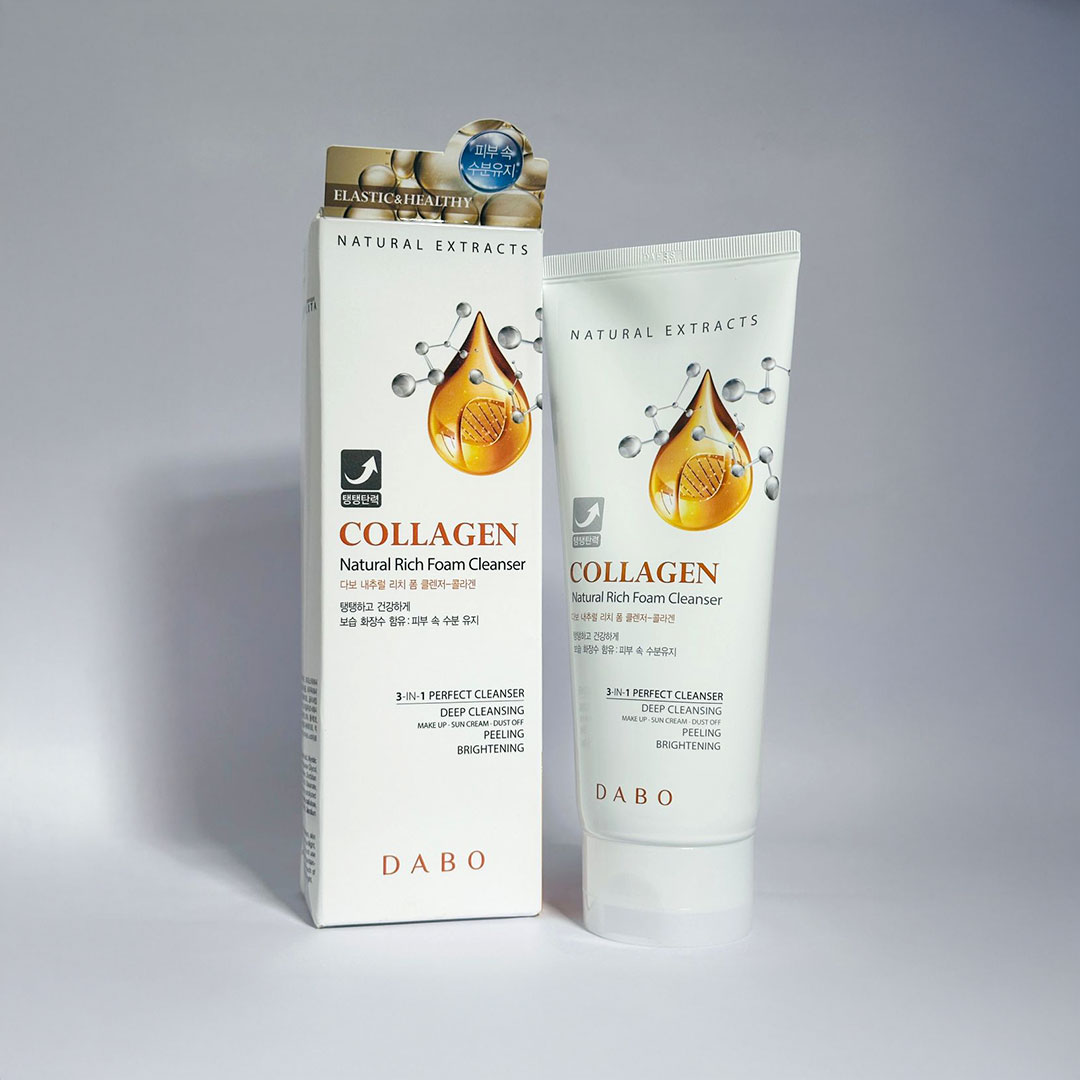 Dabo Natural Rich Foam Cleanser Collagen 180 ml