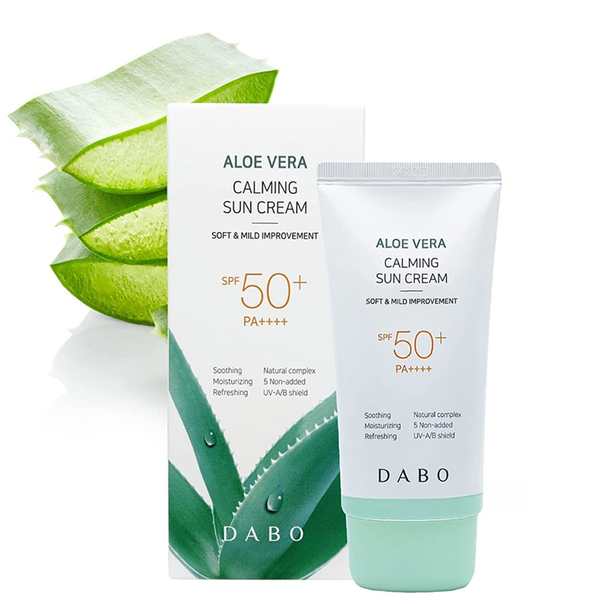 Dabo Aloe Vera Calming Sun Cream SPF 50+ PA++++ 70 ml thumbnail 3