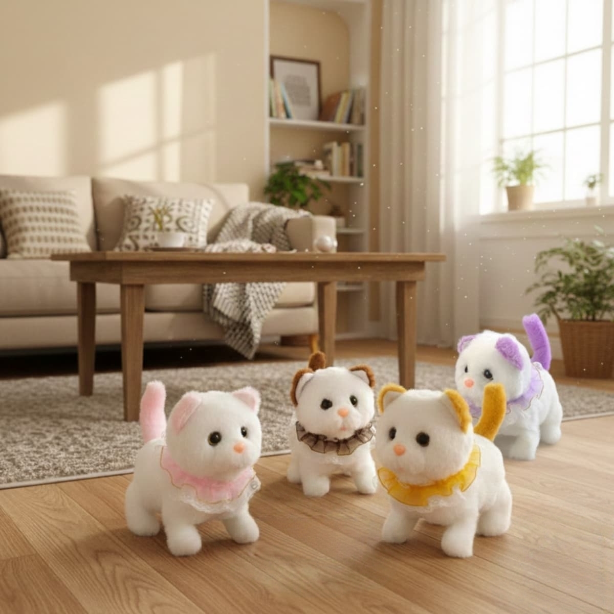 Electronic Plush Kitten Smart & Realistic Cat Toy T0430
