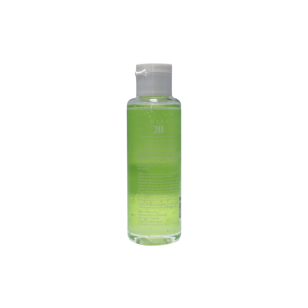 Dabo 30 Days Greentea Avocado Nourishing Toner 150 ml thumbnail 2