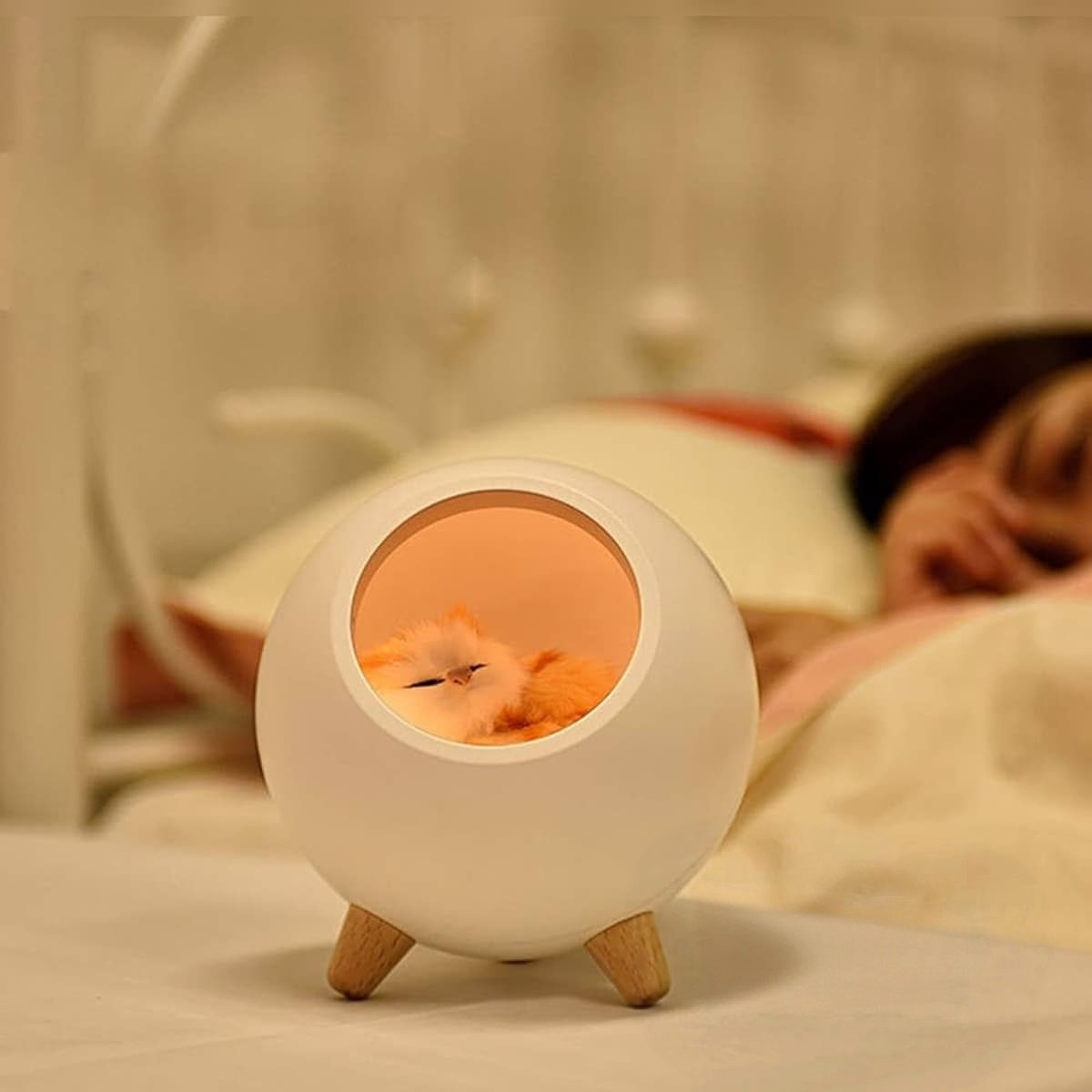 Little Pet Cat House Atmosphere Light L0056 thumbnail 2
