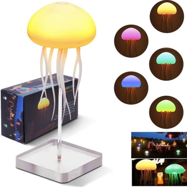 Aesthetic Octopus Lamp Light thumbnail 2