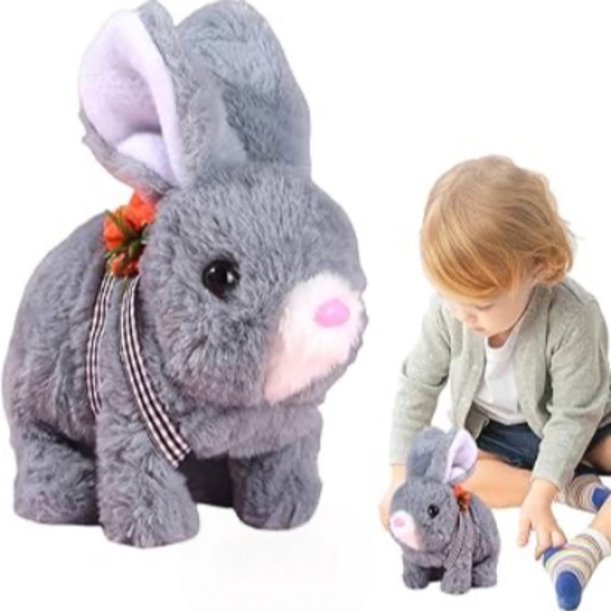 Smart Bunny Walk & Talk Toy T0449 thumbnail 5