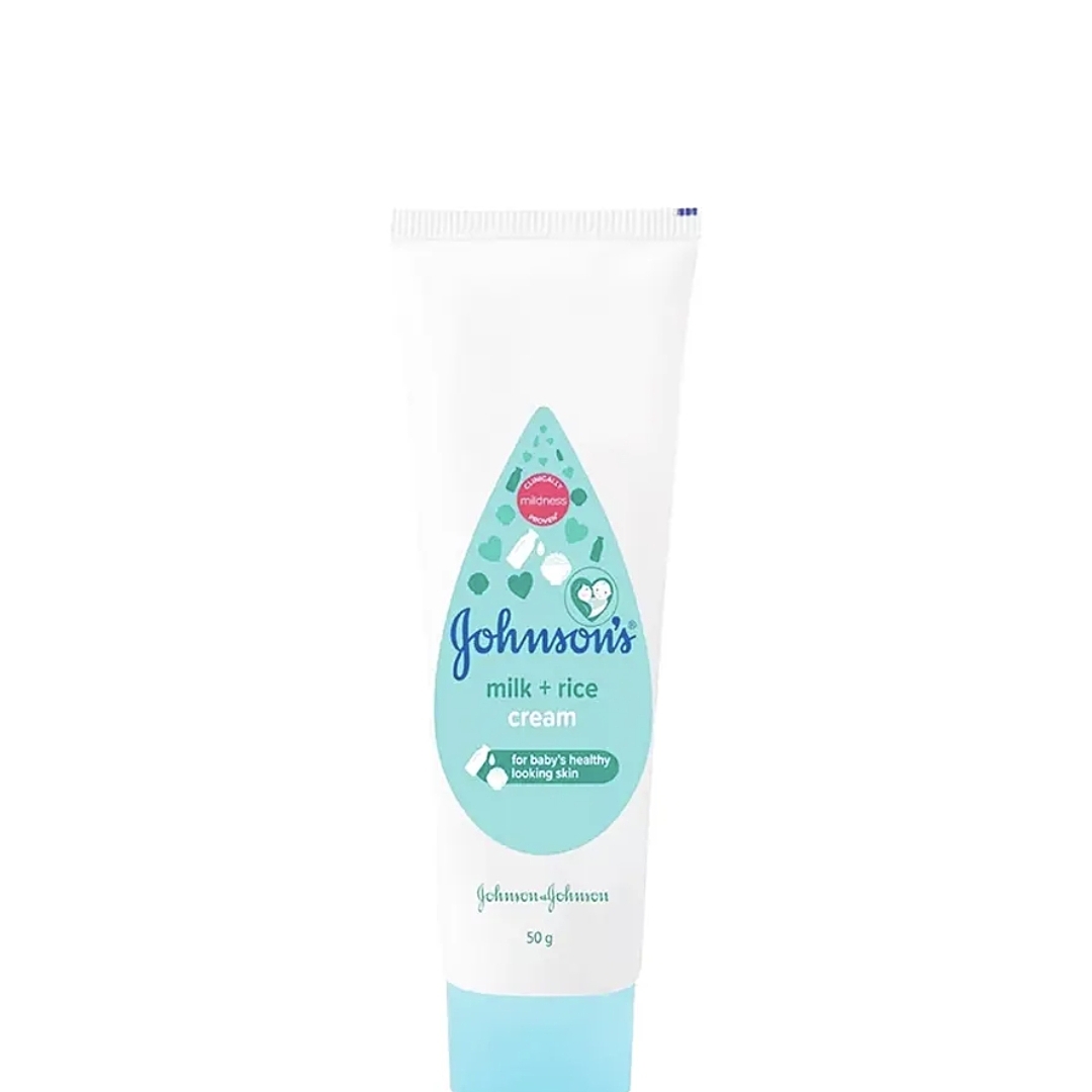 Johnsons Baby Milk Rice Cream - 50g
