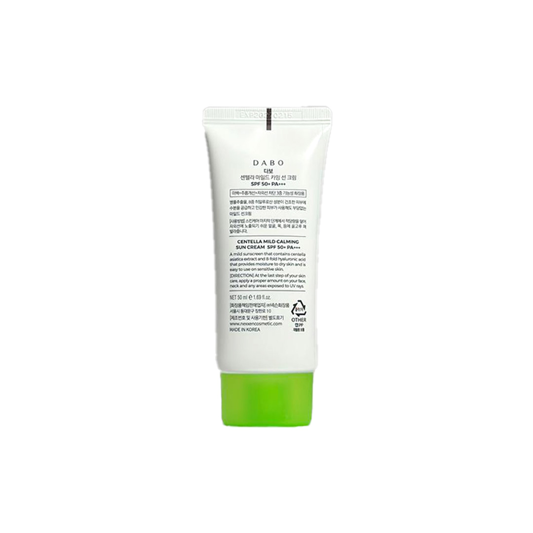 Dabo Centella Mild Calming Sun Cream Spf 50+ PA+++ 50 ml thumbnail 2