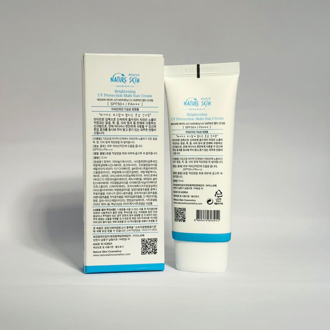 Nature Skin Brightening UV Protection Multi Sun Cream SPF 50+ PA+++ thumbnail 2