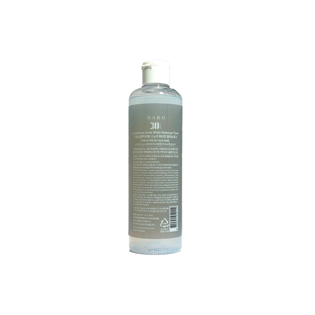 Dabo 30 Days Glutathione Snow White Melanope Toner 150 ml thumbnail 2