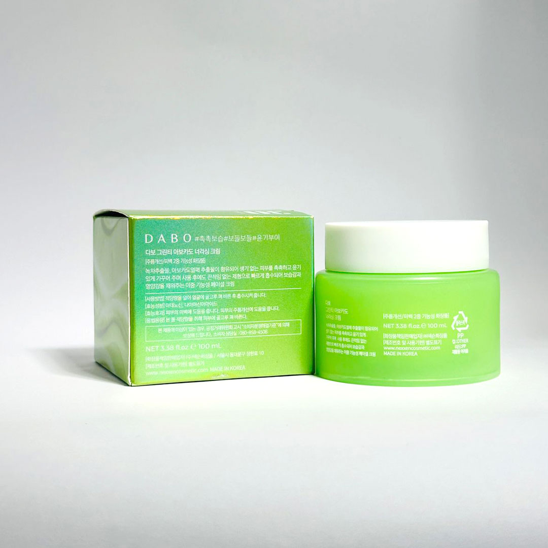 Dabo 30 Days Greentea Avocado Nourishing Cream 100 ml thumbnail 4