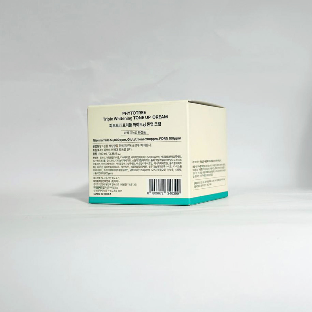 Phytotree Triple Whitening Tone Up Cream 100 ml thumbnail 5
