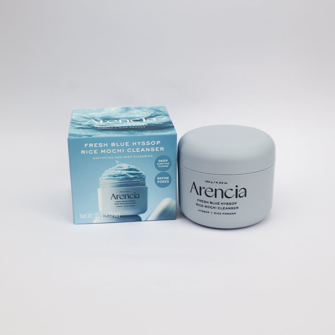 Arencia Fresh Blue Hyssop Rice Mochi Cleanser 120 g thumbnail 6