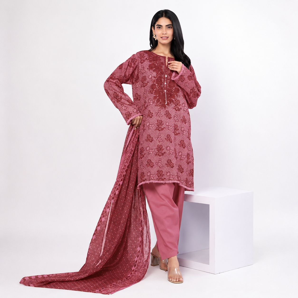 Khaadi Embroidery Lawn Collection thumbnail 2