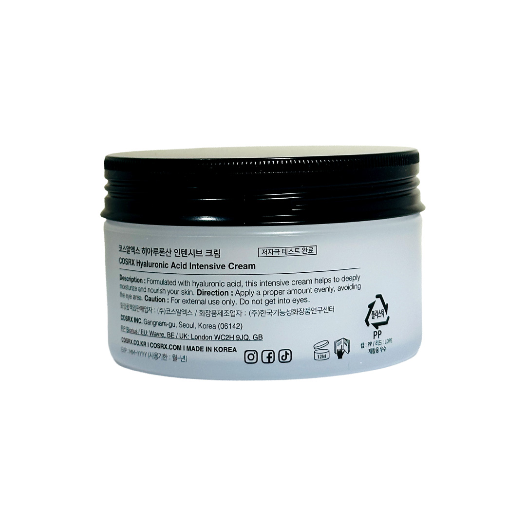 Cosrx Hyaluronic Acid Intensive Cream 100 g thumbnail 2