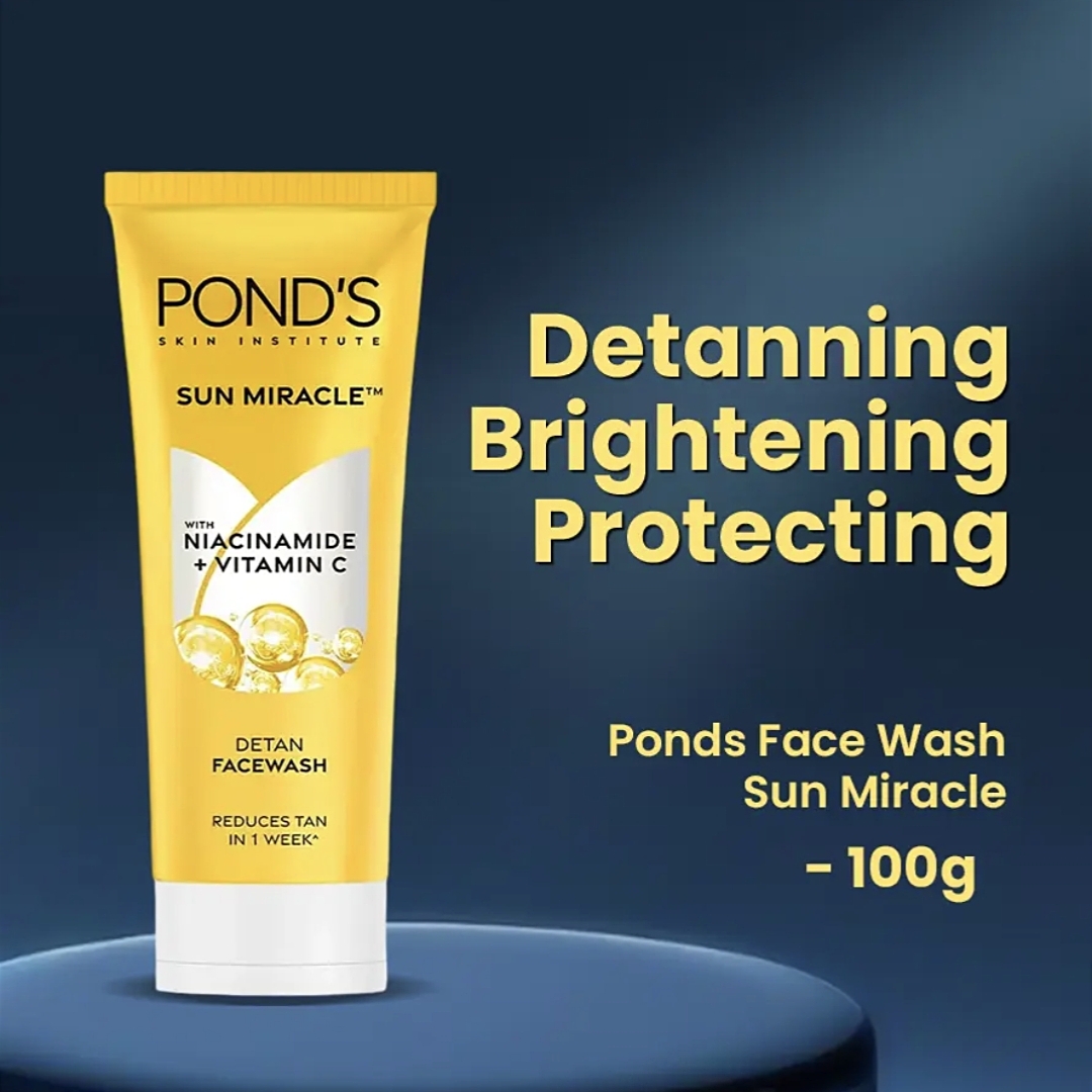 Ponds Face Wash Sun Miracle - 100g
