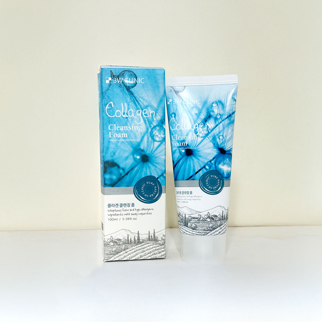 3W Clinic Collagen Cleansing Foam 100 ml
