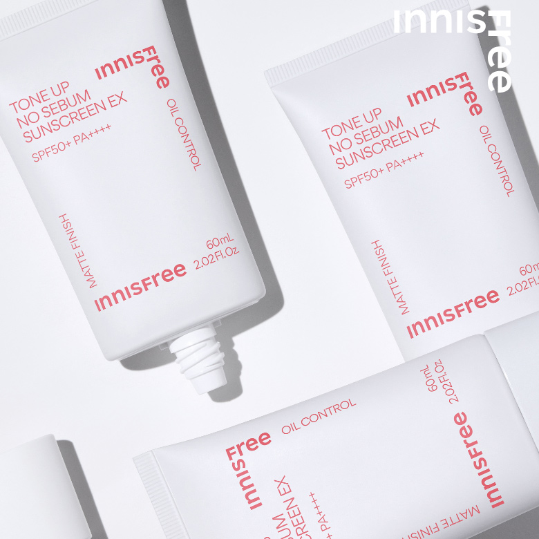 Innisfree Tone Up No Sebum Sunscreen Ex Spf50++ 60 ml thumbnail 3