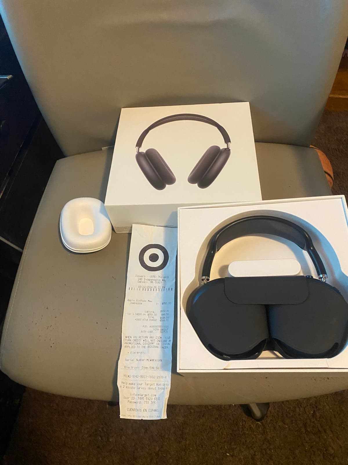 Apple Airpods Max Headphones A2098 thumbnail 3