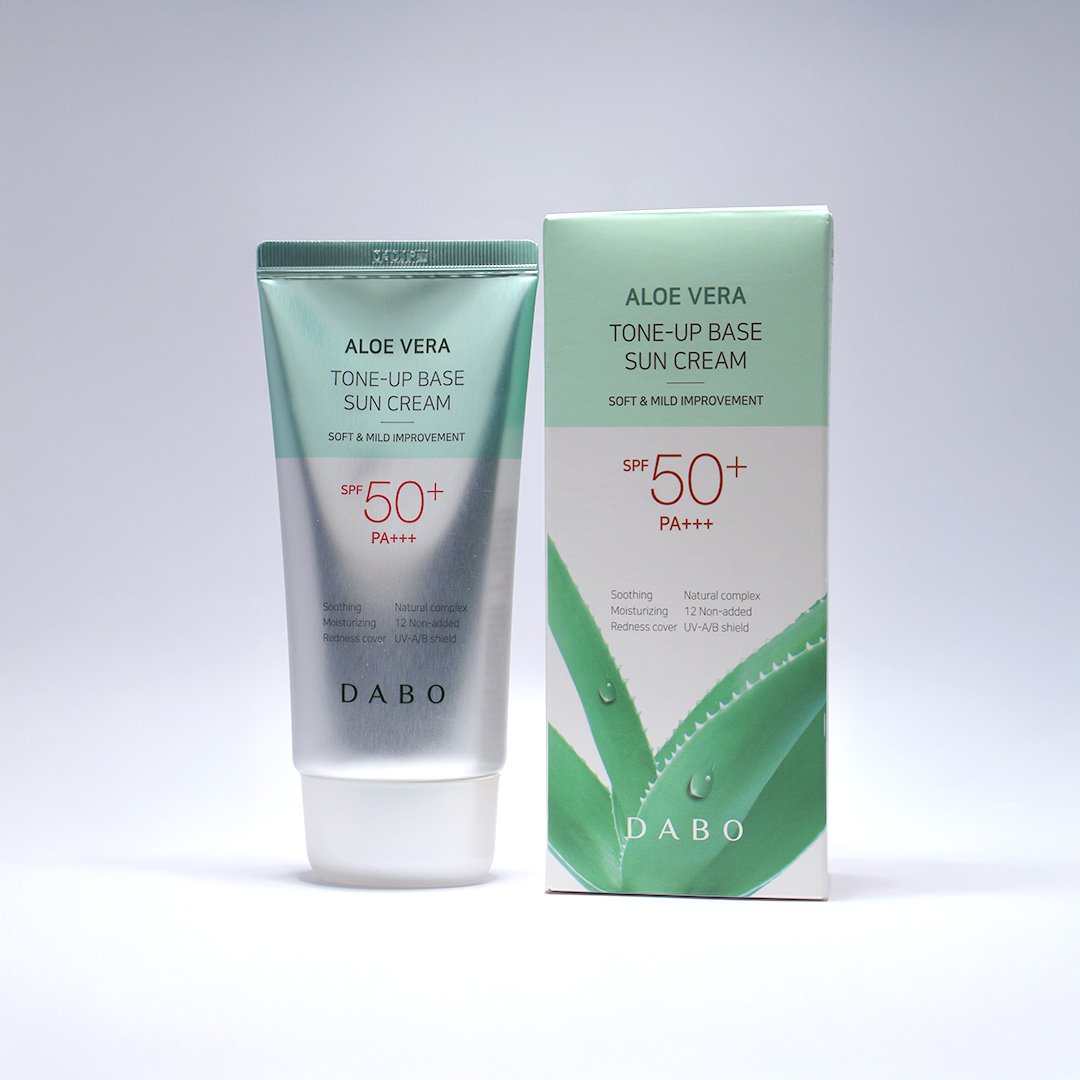 Dabo Aloe Vera Tone-Up Base Sun Cream 70 ml thumbnail 3