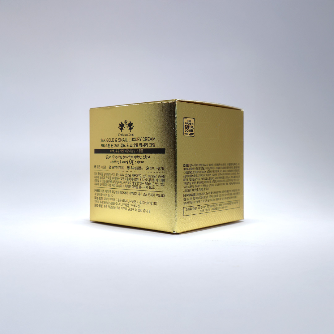 Christian Dean 24K Gold & Snail Luxury Cream 50 ml thumbnail 4