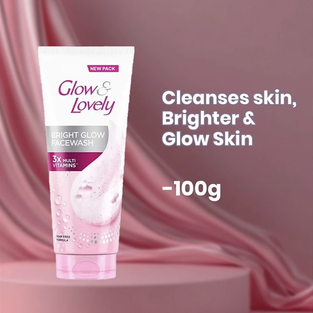 Glow & Lovely Bright Glow Facewash - 100g