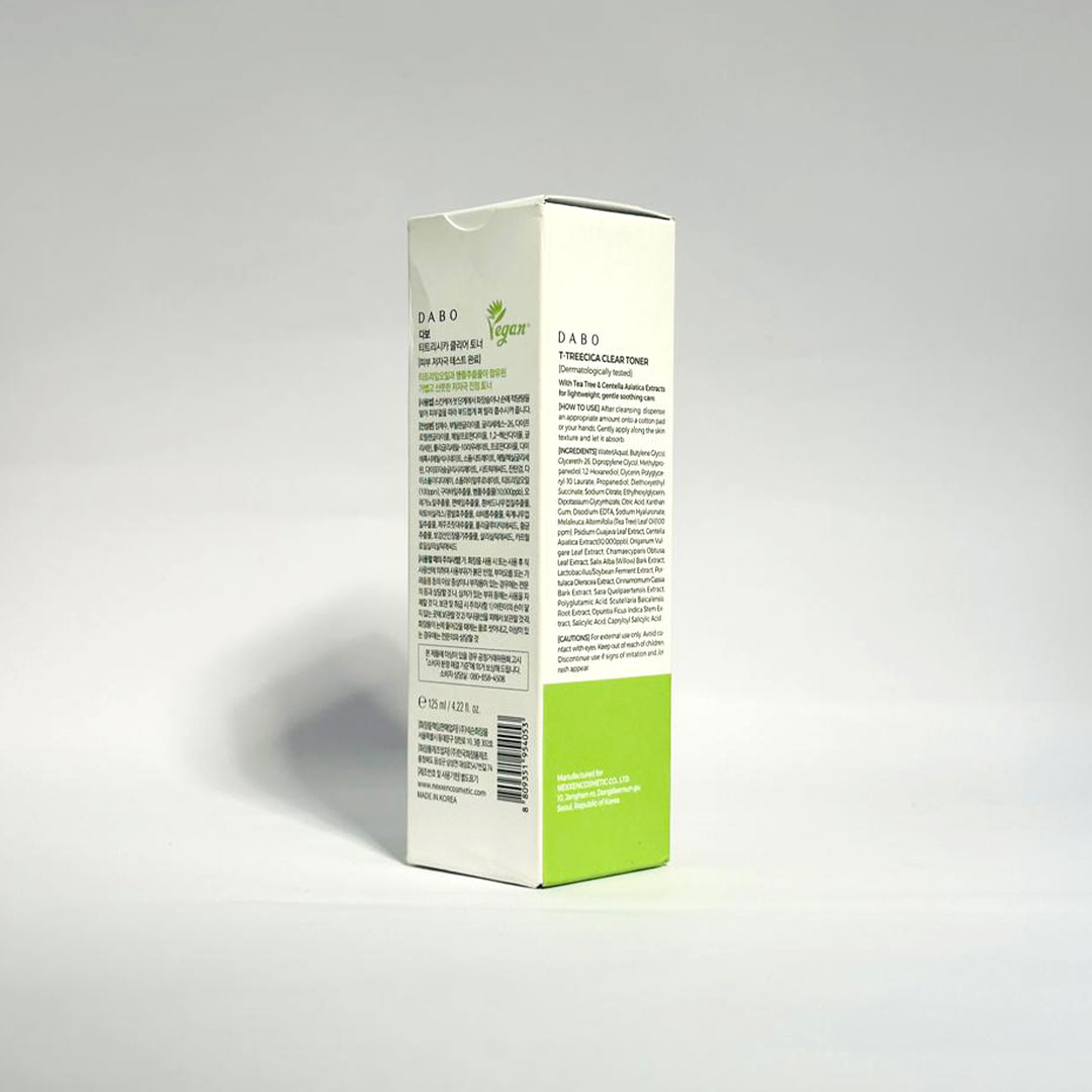 Dabo T-Tree Cica Clear Toner 125 ml thumbnail 5