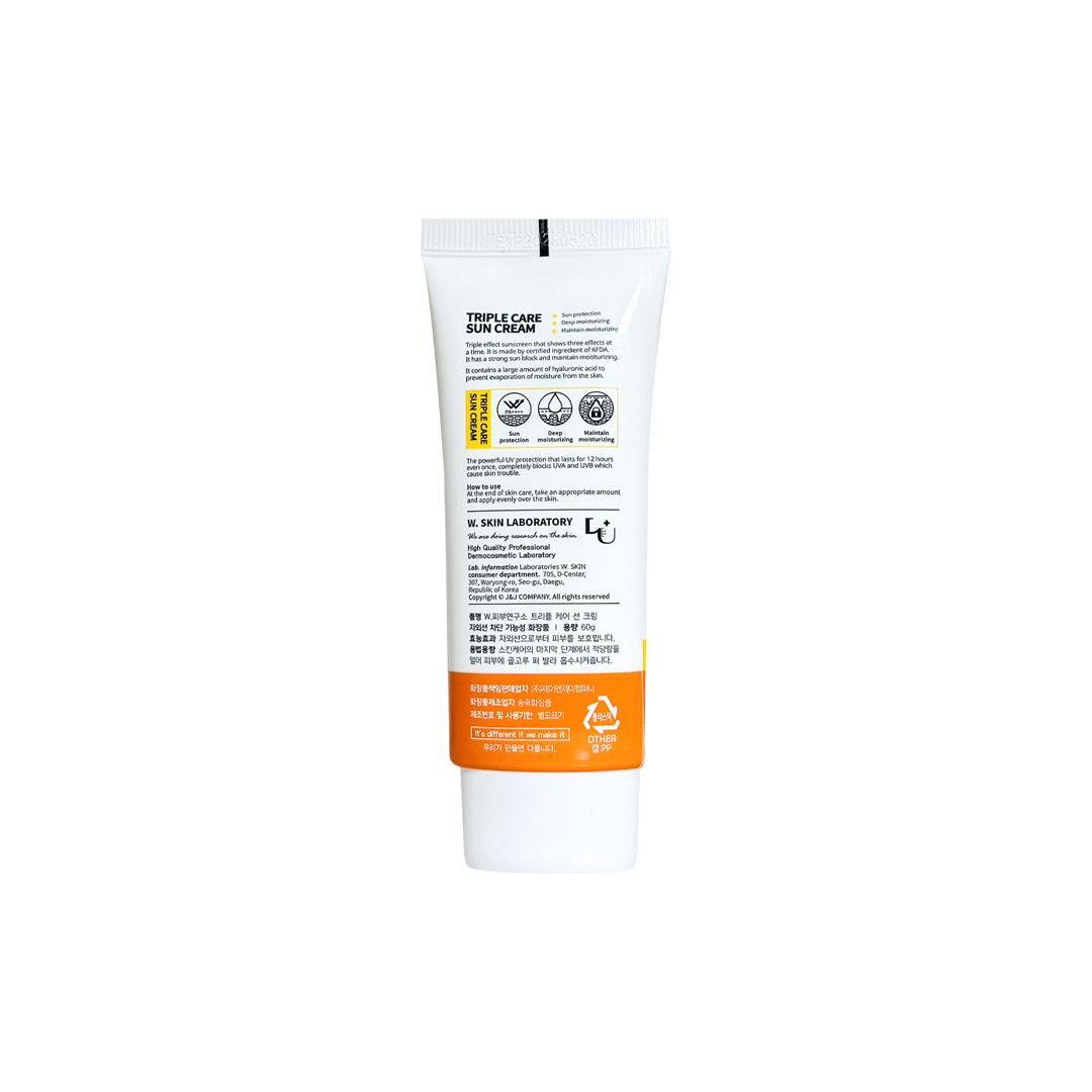 W.Skin Laboratory Triple Care Sun Cream Spf 50+ 60 g thumbnail 2