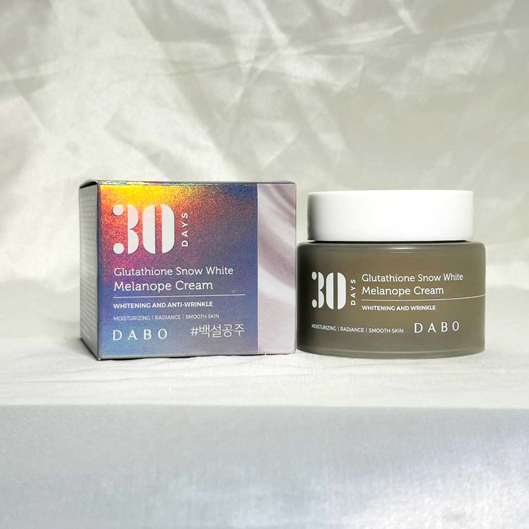 Dabo 30 Days Glutathione Snow White Melanope Cream 100 ml thumbnail 4