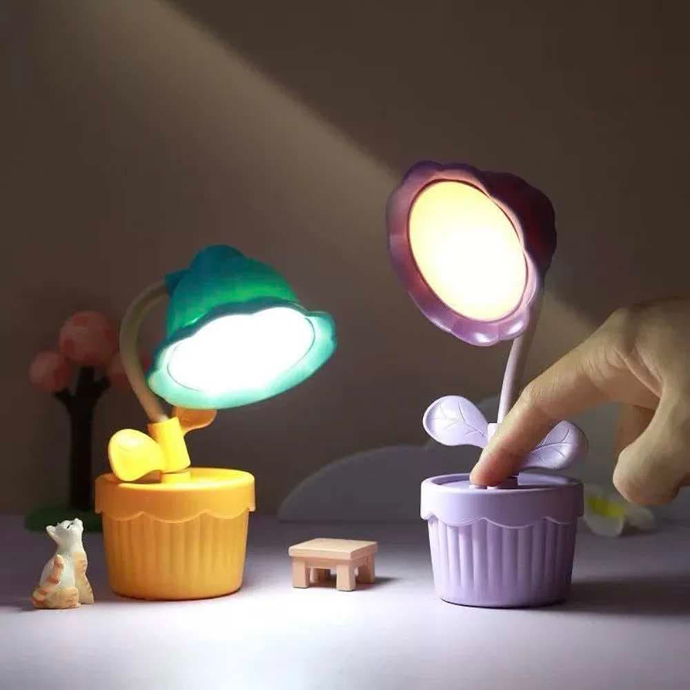 Flower-Shaped LED Desk Lamp L0731 thumbnail 2