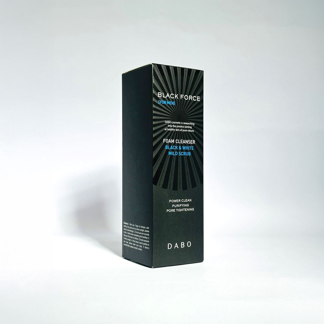 Dabo Black Force For Men Foam Cleanser 120 ml thumbnail 5