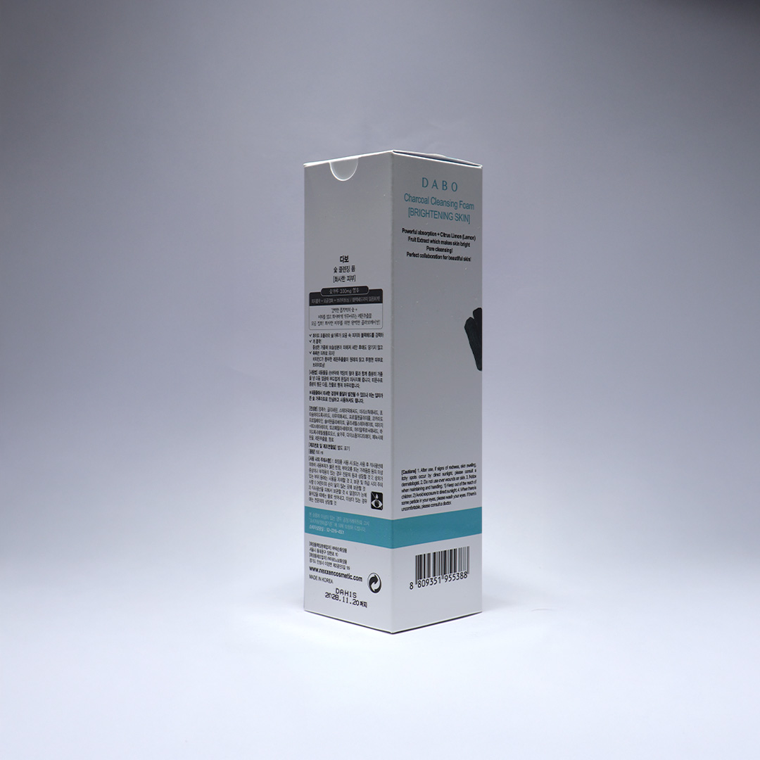 Dabo Charcoal Cleansing Foam 150 ml thumbnail 4