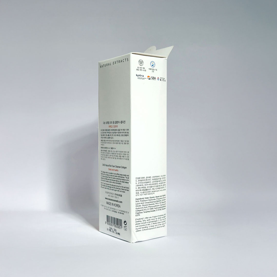 Dabo Natural Rich Foam Cleanser Collagen 180 ml thumbnail 6