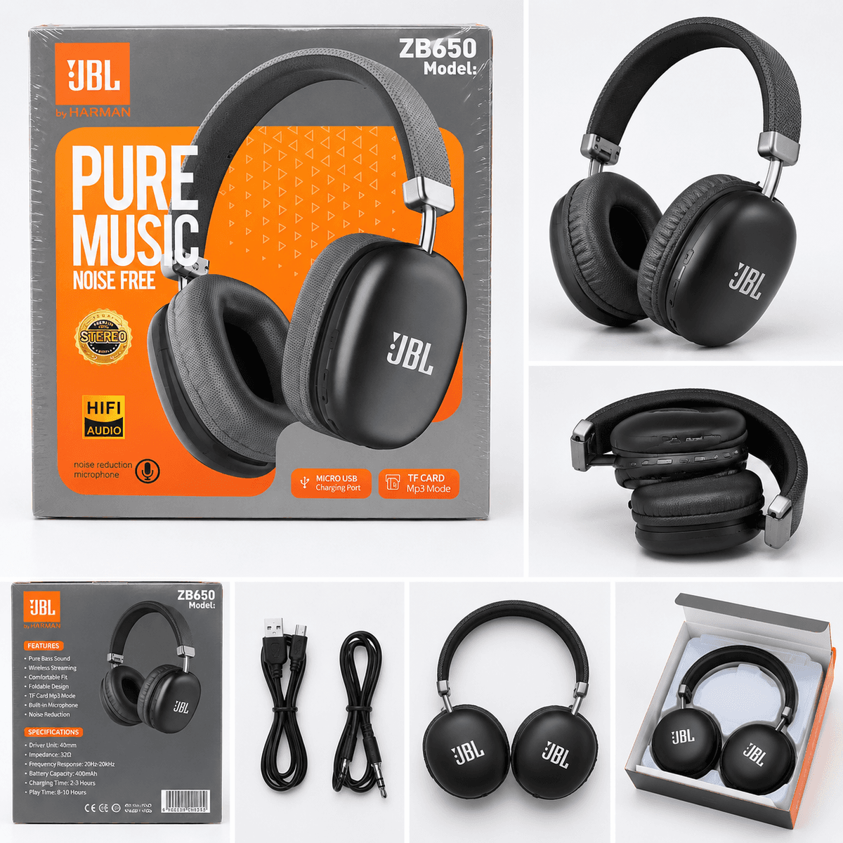 JBL ZB650 Wireless Headphone